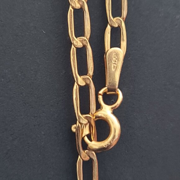 Fine chain necklace 20 inches in 18k real gold - Picture 5 of 14